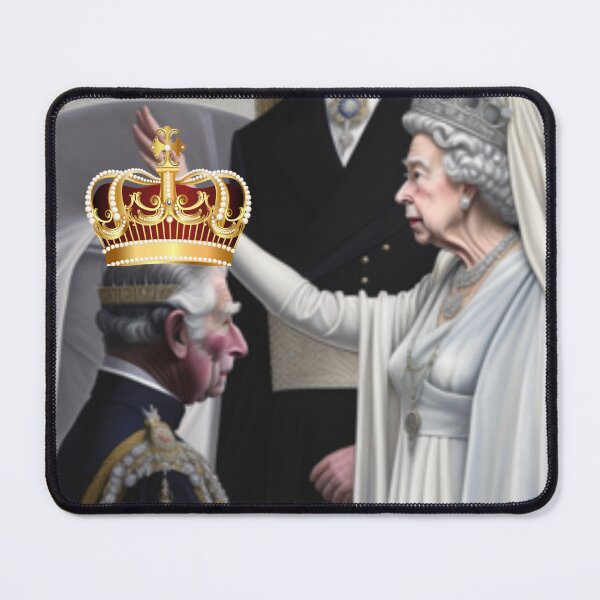 Item preview, Queen crowning Charles III as the new King of England designed and sold by Mimizahara.