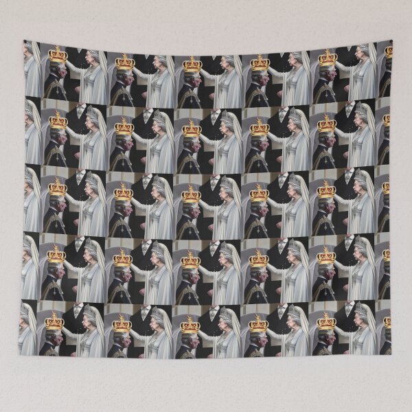 Item preview, Queen crowning Charles III as the new King of England designed and sold by Mimizahara.