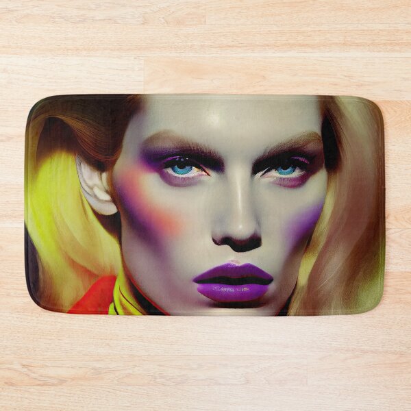 Item preview, Sensational Model: Colorful and Dynamic Pop-Art Graphic Depicting a Fashion Icon designed and sold by Piotrek0001.