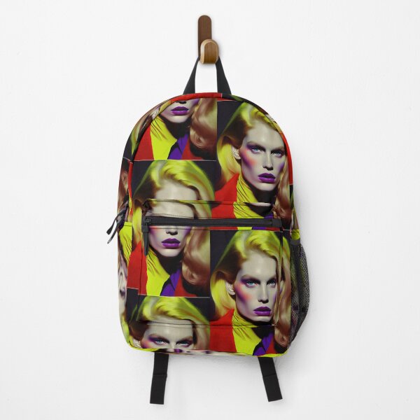 Artikelvorschau, Sensational Model: Colorful and Dynamic Pop-Art Graphic Depicting a Fashion Icon entworfen und verkauft von Piotrek0001.