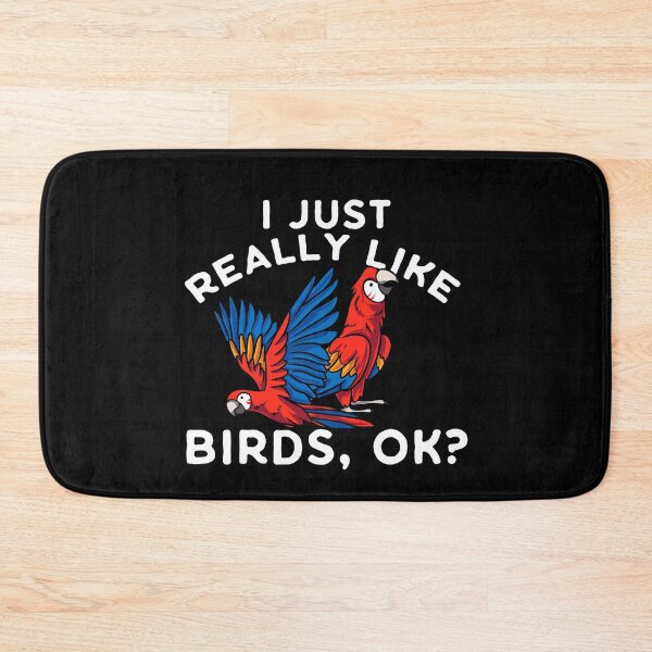 Item preview, I Just Really Like Birds Parrot Macaw Pet designed and sold by Pubi.