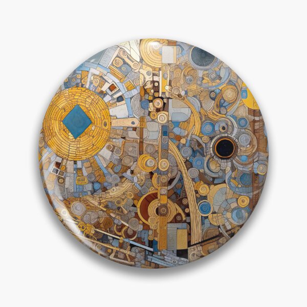 Item preview, Klimt Style Psychedelic Abstract designed and sold by BOYWANDER67.