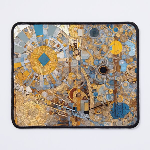 Item preview, Klimt Style Psychedelic Abstract designed and sold by BOYWANDER67.