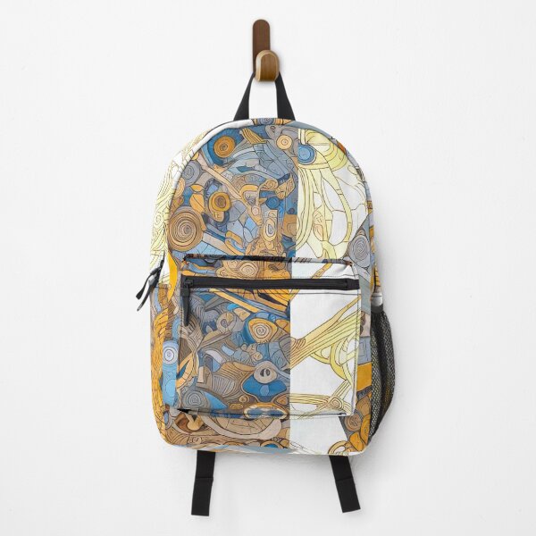 Item preview, Klimt Style Psychedelic Abstract designed and sold by BOYWANDER67.