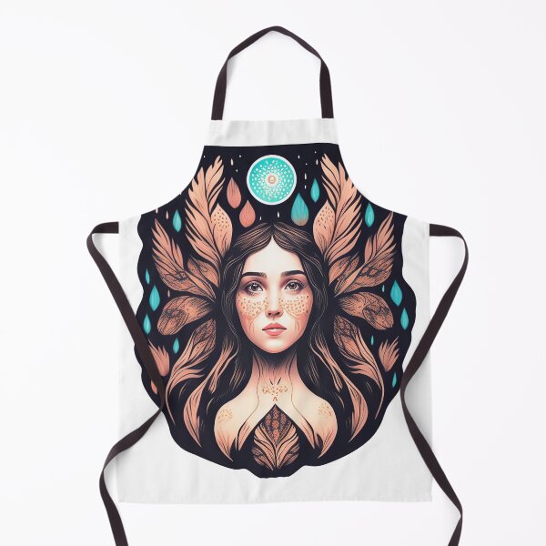 Item preview, beautiful young woman with feathers in her hair designed and sold by Sanan Israyilli.