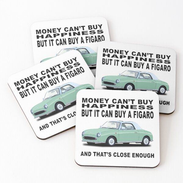 Item preview, Nissan Figaro Green Classic Car Art Illustration designed and sold by Hamilton illustrations.