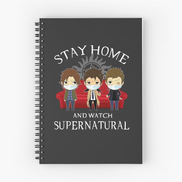 Item preview, Stay home and watch supernatural designed and sold by KimberlyCox.