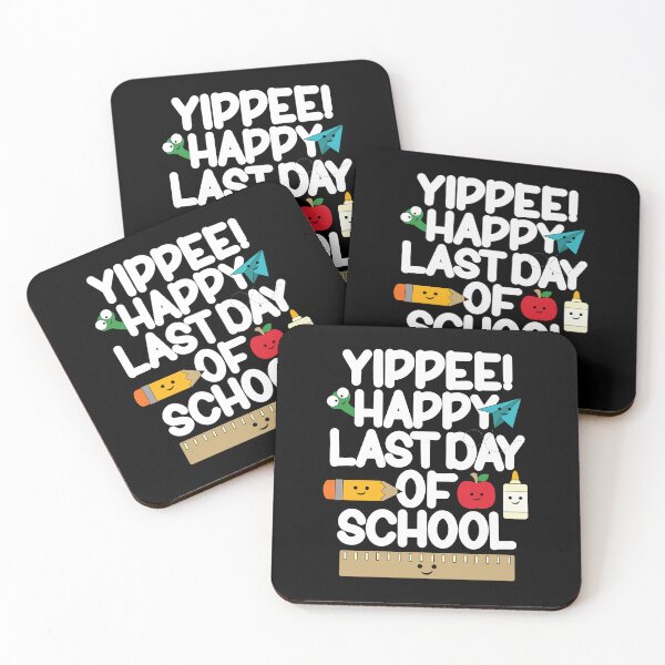 Item preview, Yippee Happy Last Day Of School Students And Teachers Kawaii designed and sold by GravitiTees.