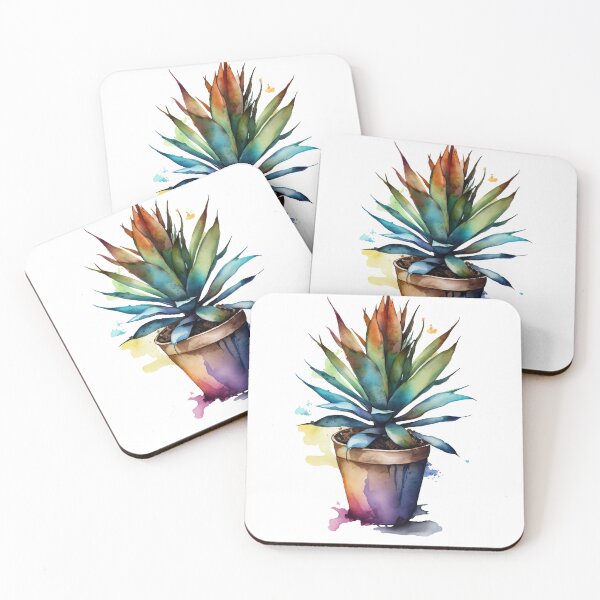 Item preview, Blue Agave, Mexican Succulent Plant designed and sold by WalterWhatFace.
