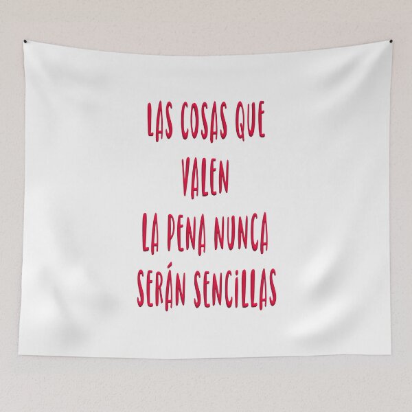 Item preview, las cosas que  valen  la pena nunca  serán sencillas designed and sold by jkrphoto.