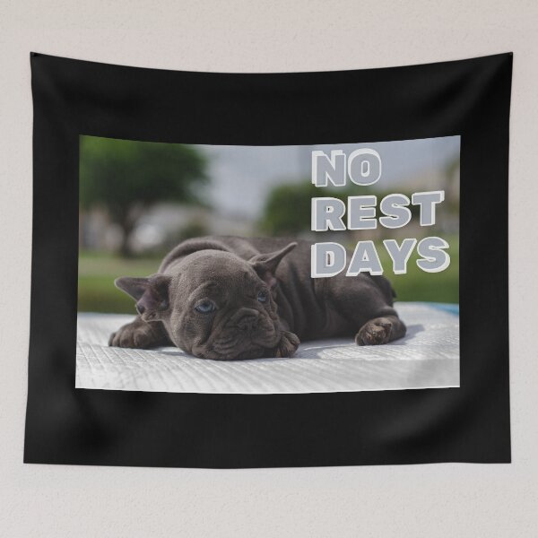 Item preview, No Rest Days designed and sold by Runner's High.