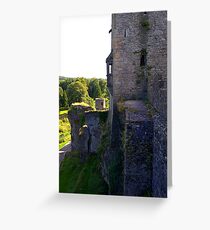 From the battlements Greeting Card