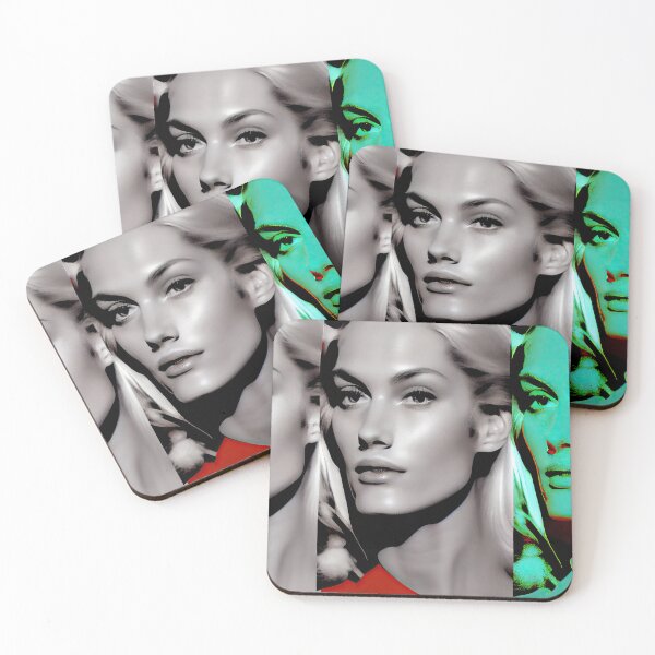 Item preview, Sensational Model: Colorful and Dynamic Pop-Art Graphic Depicting a Fashion Icon designed and sold by Piotrek0001.