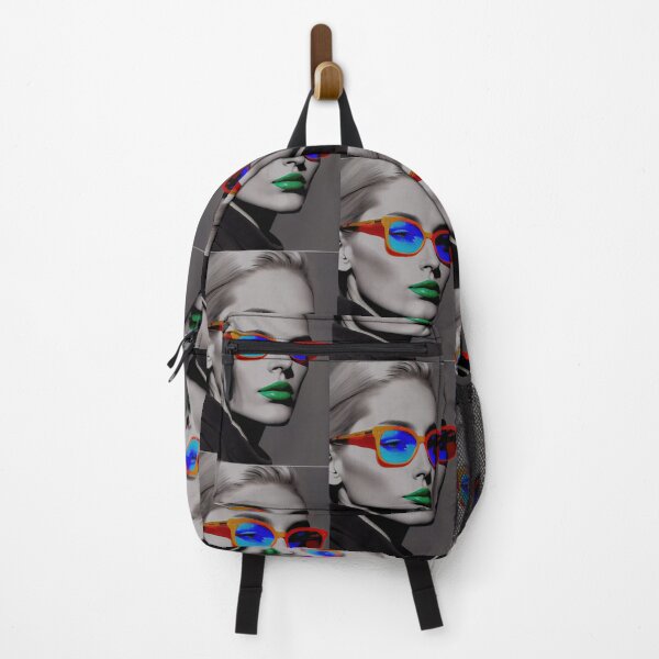 Artikelvorschau, Sensational Model: Colorful and Dynamic Pop-Art Graphic Depicting a Fashion Icon entworfen und verkauft von Piotrek0001.