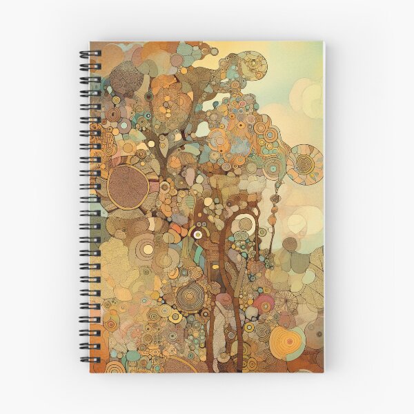 Item preview, Klimt Style Forest Landscape designed and sold by BOYWANDER67.