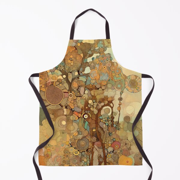 Item preview, Klimt Style Forest Landscape designed and sold by BOYWANDER67.