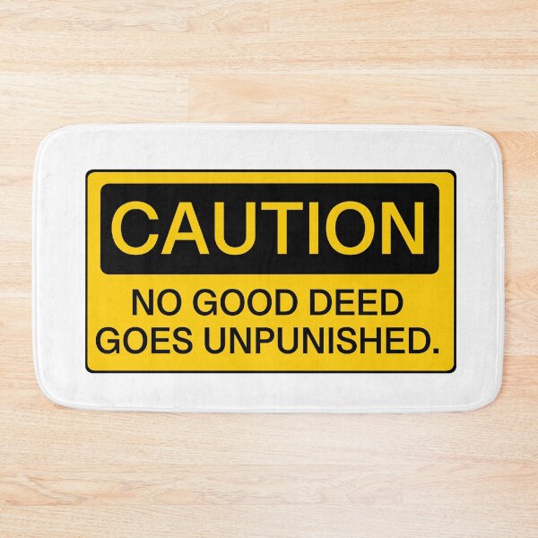 Item preview, CAUTION no good deed goes unpunished. designed and sold by The Mor Sisters    Tzurit & Carmel.