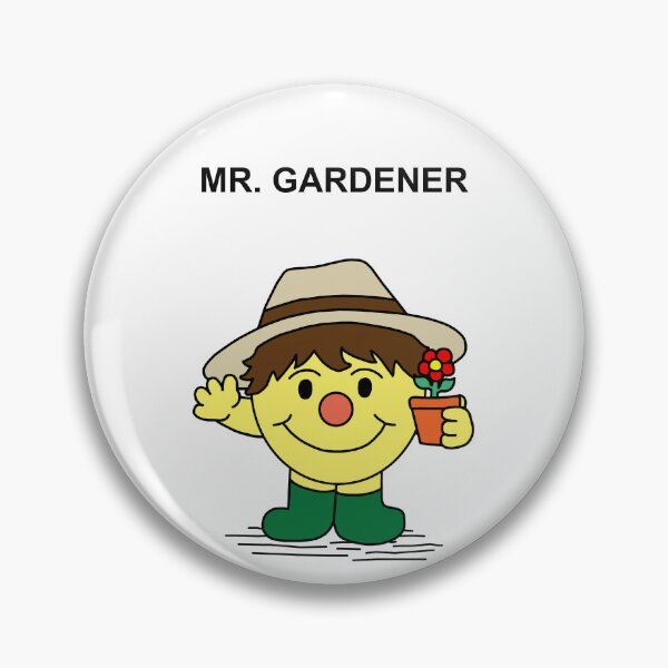 Item preview, Mr. Gardener designed and sold by Scat the cat.
