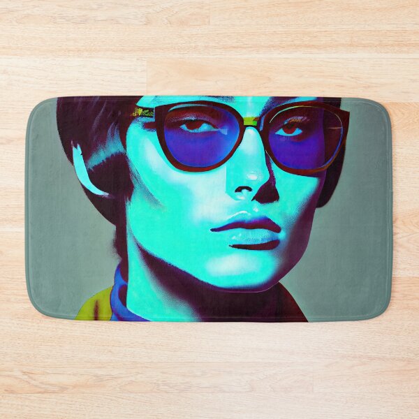 Item preview, Sensational Model: Colorful and Dynamic Pop-Art Graphic Depicting a Fashion Icon designed and sold by Piotrek0001.