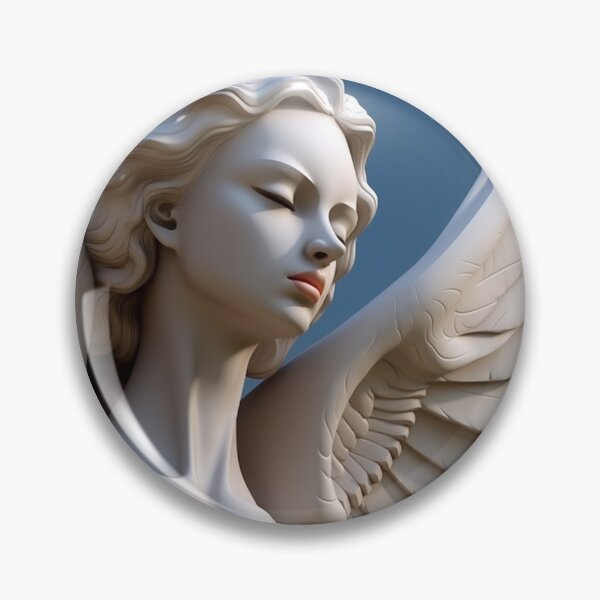 Item preview, Sculpted by Angels: An Ethereal Beauty's Silent Watch designed and sold by EmeraldeaArt.