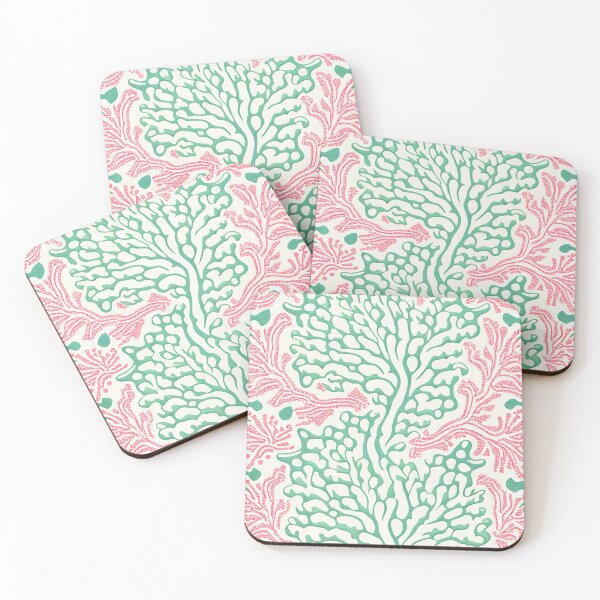 Item preview, Abstract Pink and Green Coral designed and sold by WalterWhatFace.
