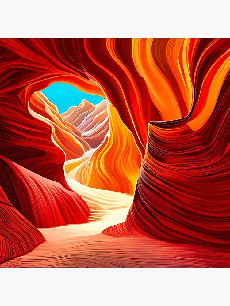 Antelope Canyon Art good Print, Antelope Canyon Wall Art, Canyon of Antelope Home Decor, Antelope Canyon Painting Canvas, Antelope Canyon Artwork