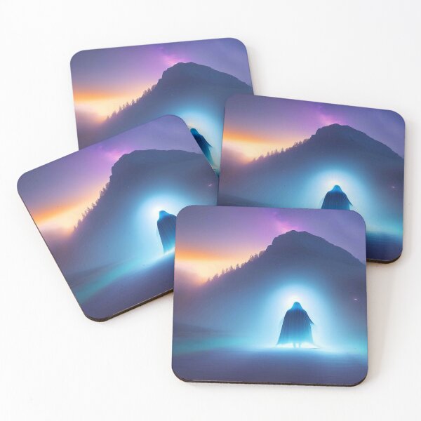 Item preview, mist in mountain with a ghost   designed and sold by CreativeDotArt.