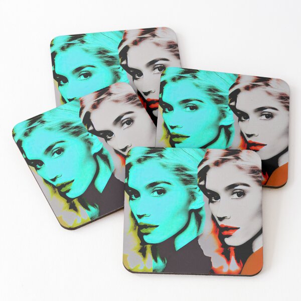 Item preview, Sensational Model: Colorful and Dynamic Pop-Art Graphic Depicting a Fashion Icon designed and sold by Piotrek0001.