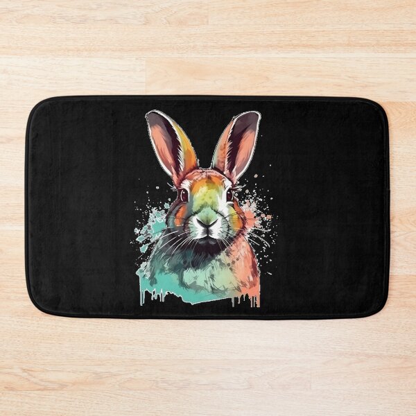 Item preview, Vivid Hare - Rabbit in Watercolor designed and sold by child-of-nature.