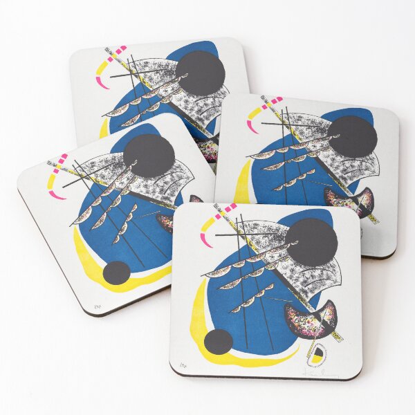 Item preview, Kleine Welten II By Wassily Kandinsky designed and sold by BossyCatHome.