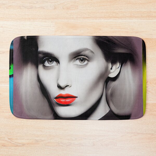Item preview, Sensational Model: Colorful and Dynamic Pop-Art Graphic Depicting a Fashion Icon designed and sold by Piotrek0001.