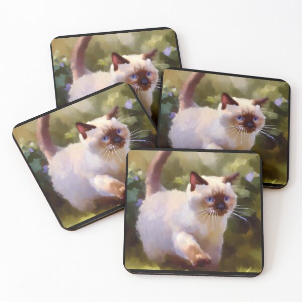 Item preview, Colorpoint Shorthair Cat  designed and sold by CrankyOldDude.