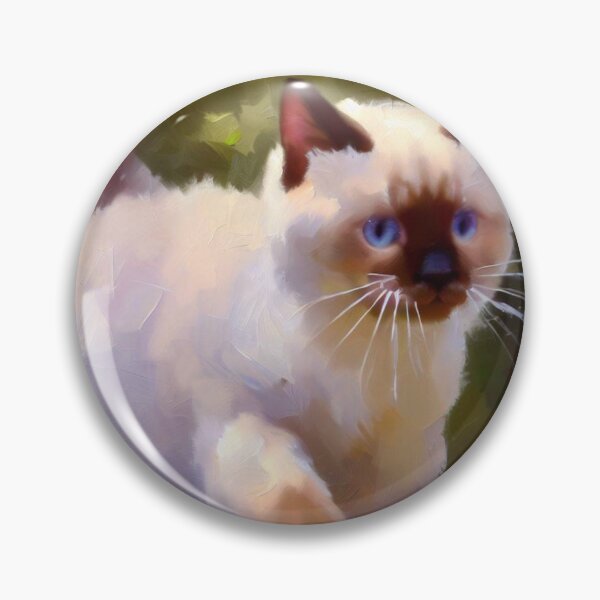 Item preview, Colorpoint Shorthair Cat  designed and sold by CrankyOldDude.