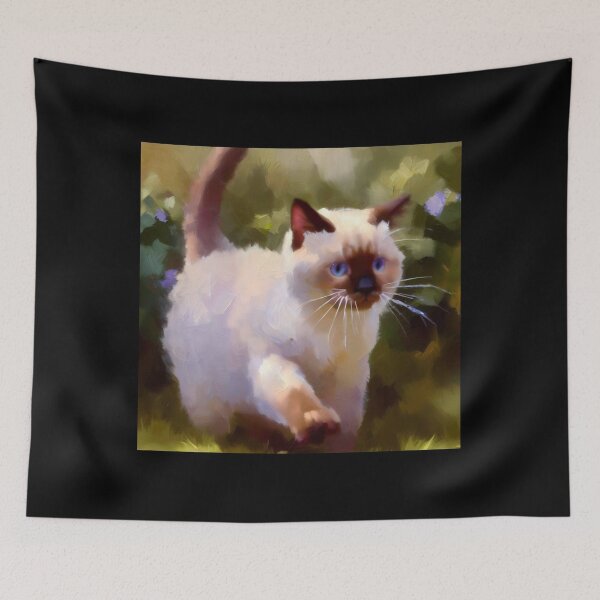 Item preview, Colorpoint Shorthair Cat  designed and sold by CrankyOldDude.