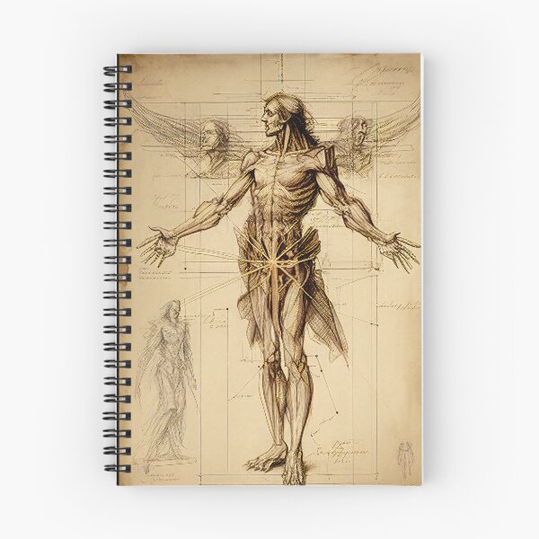 Item preview, Dark Fantasy Anatomical Diagram designed and sold by WalterWhatFace.