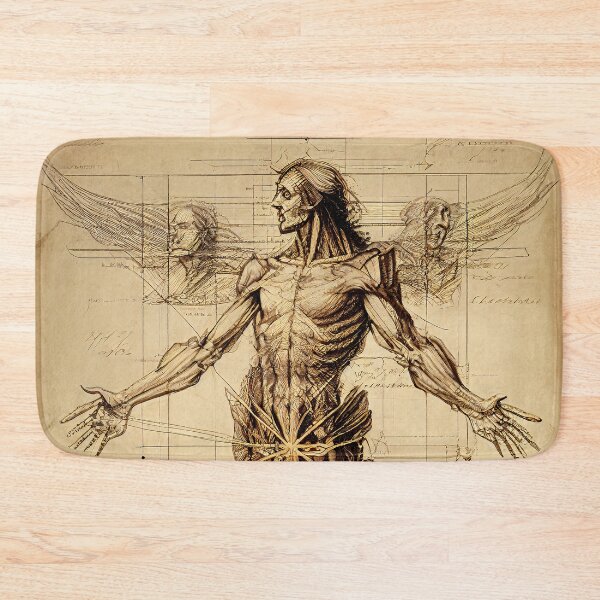 Item preview, Dark Fantasy Anatomical Diagram designed and sold by WalterWhatFace.