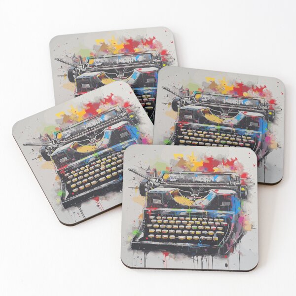 Item preview, Retro Vintage Typewriter Graffiti designed and sold by TheHellSong.
