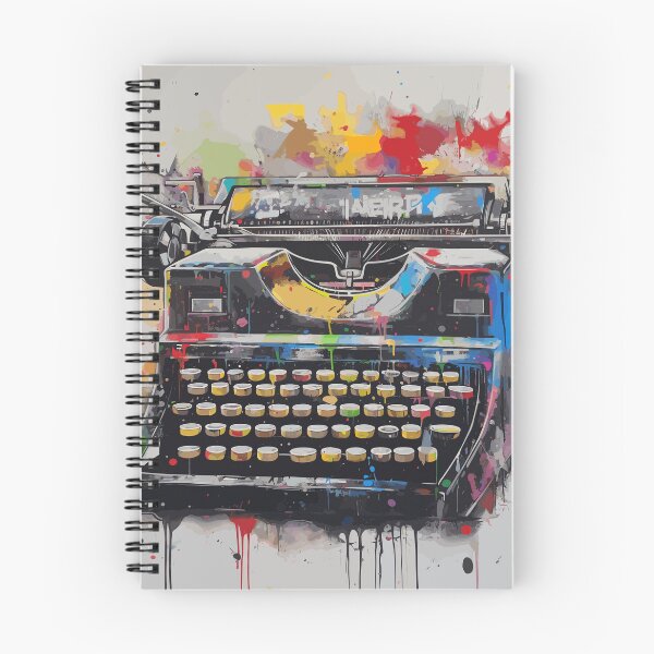 Item preview, Retro Vintage Typewriter Graffiti designed and sold by TheHellSong.