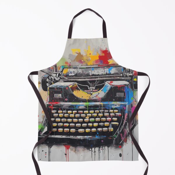 Item preview, Retro Vintage Typewriter Graffiti designed and sold by TheHellSong.
