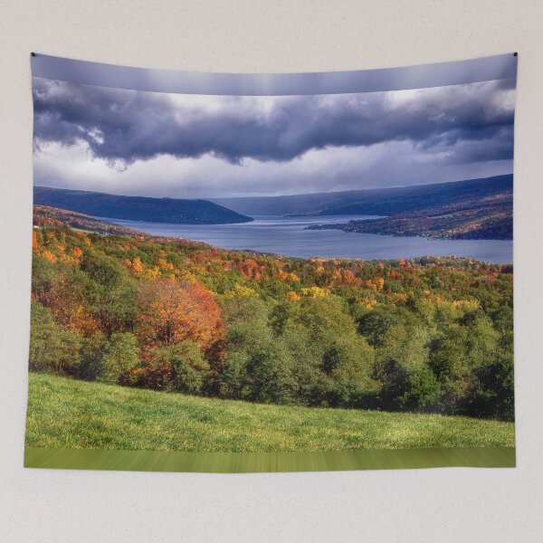 Item preview, Keuka Lake Autumn - Finger Lakes, New York designed and sold by Kathy Weaver.