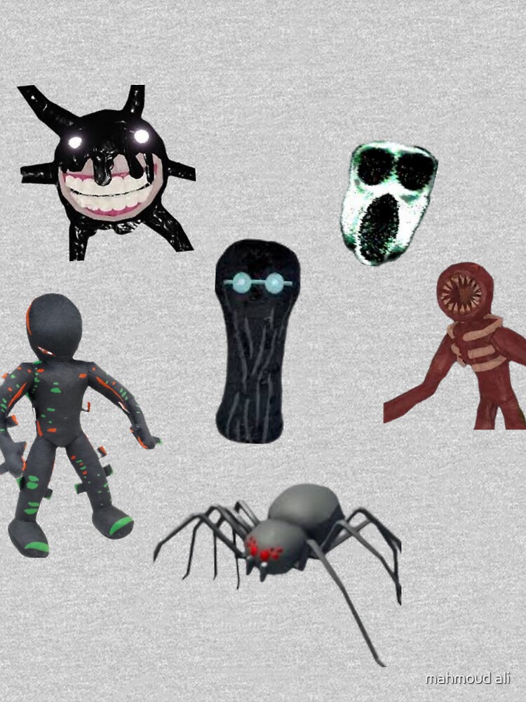 Stickers pack of all characters of Roblox doors game  Pullover