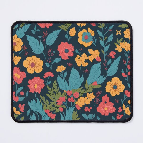 Item preview, flowers patten orange red blue designed and sold by jkrphoto.