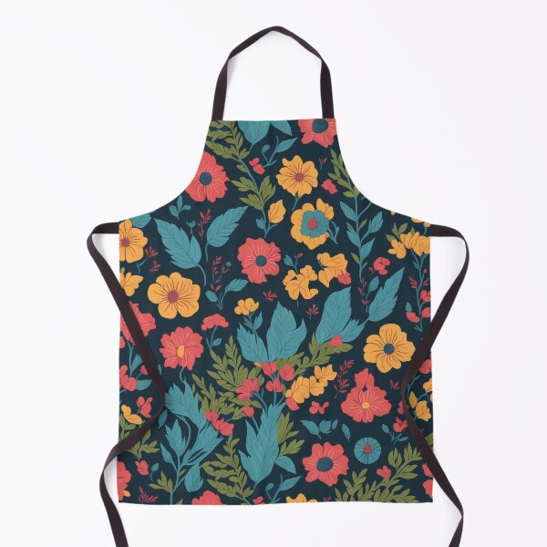 Item preview, flowers patten orange red blue designed and sold by jkrphoto.
