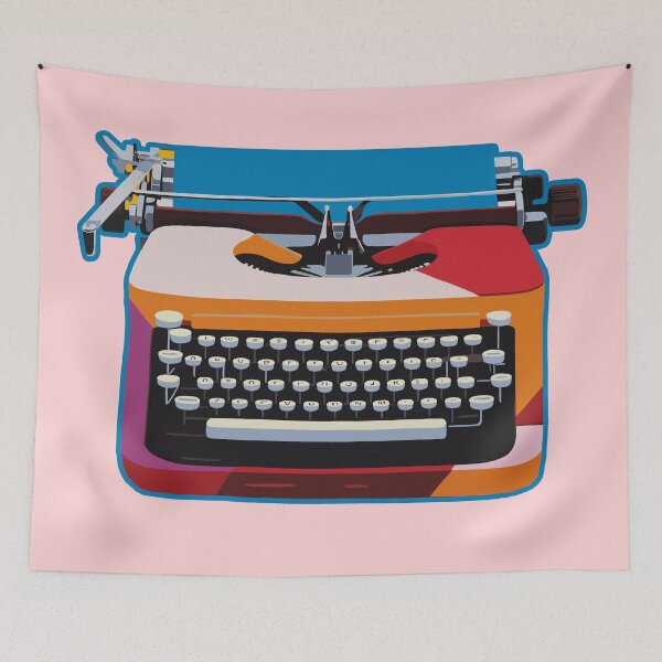 Item preview, Colorful Vintage Typewriter  designed and sold by TheHellSong.