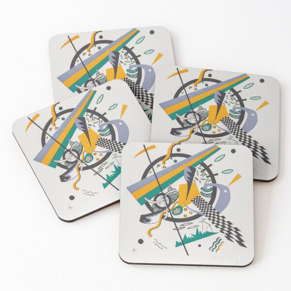 Item preview, Kleine Welten IV By Wassily Kandinsky designed and sold by BossyCatHome.