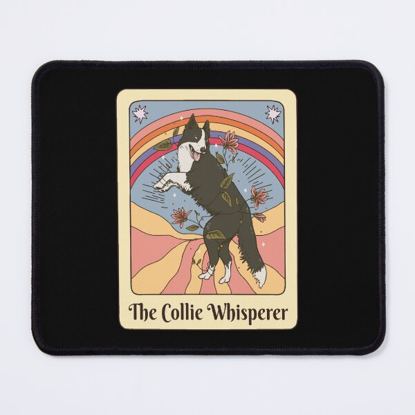 Item preview, Border Collie Sheepdog Puppy Dog Lover Floral Tarot  designed and sold by MrEddie10.