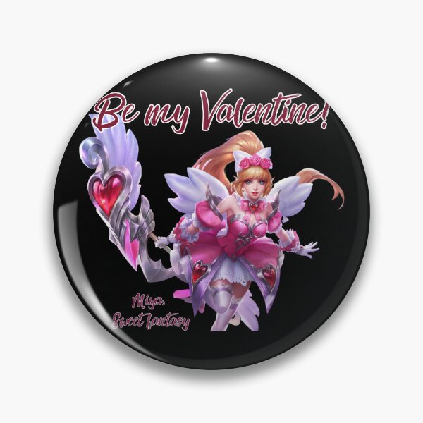 Item preview, Mobile Legends Bang Bang Fan Miya Be My Valentine designed and sold by Kormix.