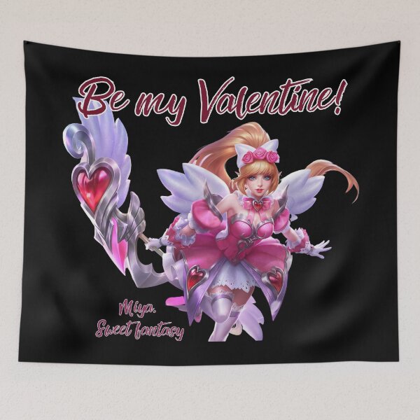 Item preview, Mobile Legends Bang Bang Fan Miya Be My Valentine designed and sold by Kormix.