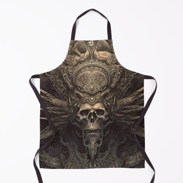 Item preview, South American God Skull with Muted Adornments designed and sold by SingularityGeek.
