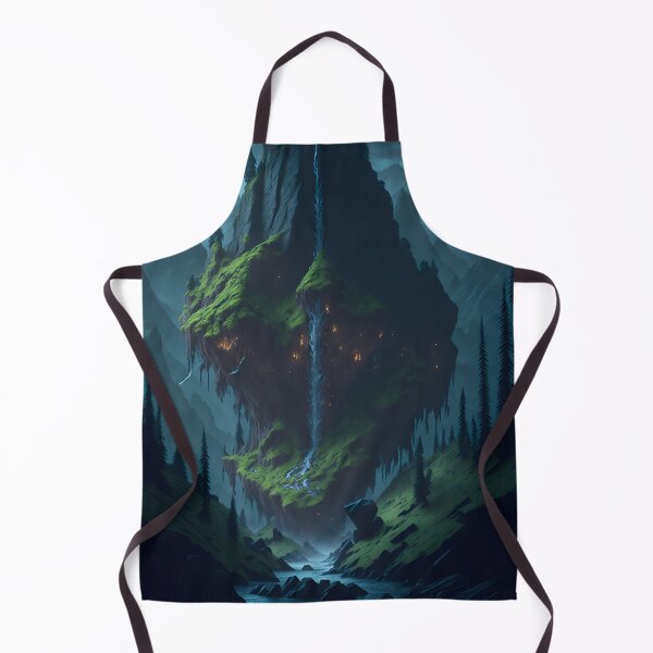 Item preview, Fantasy Oasis Mystical Mountain scape Enchanted Waterfall designed and sold by RedArtG09.